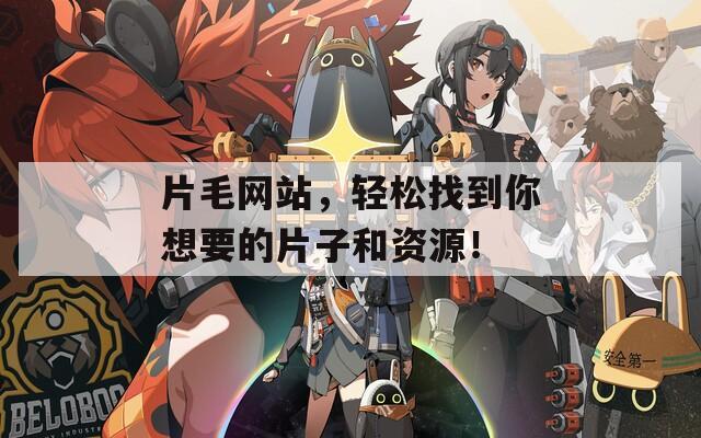 片毛网站，轻松找到你想要的片子和资源！
