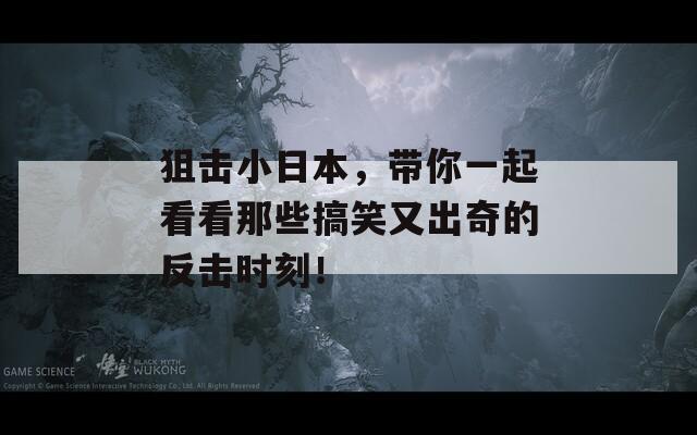 狙击小日本，带你一起看看那些搞笑又出奇的反击时刻！