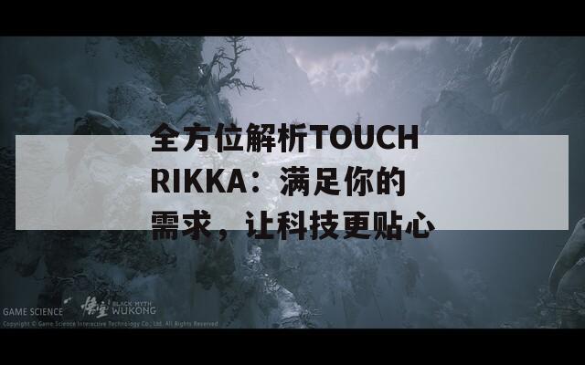 全方位解析TOUCHRIKKA：满足你的需求，让科技更贴心