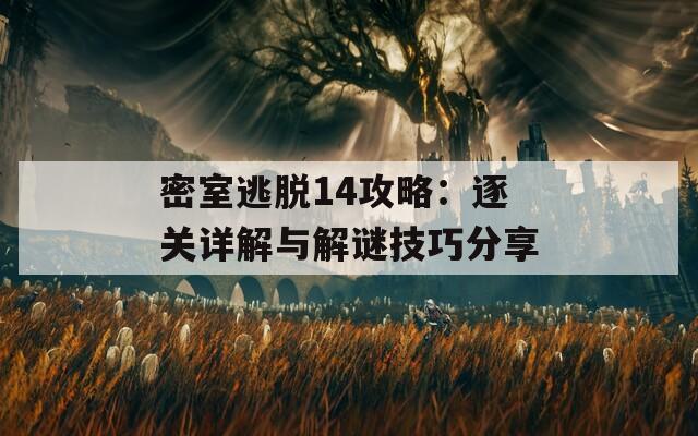密室逃脱14攻略：逐关详解与解谜技巧分享