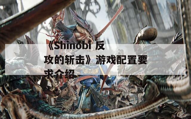 《Shinobi 反攻的斩击》游戏配置要求介绍