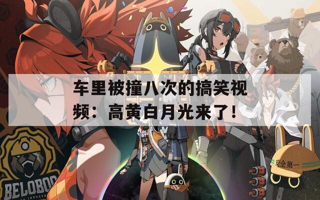 车里被撞八次的搞笑视频：高黄白月光来了！