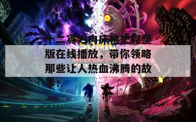 十二寡妇肉床艳史完整版在线播放，带你领略那些让人热血沸腾的故事！