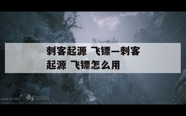 刺客起源 飞镖—刺客起源 飞镖怎么用