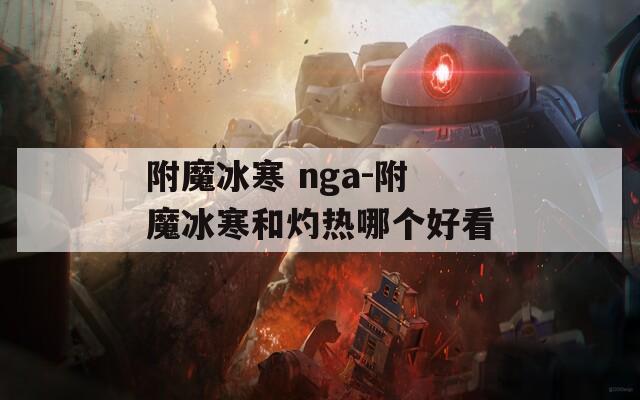 附魔冰寒 nga-附魔冰寒和灼热哪个好看