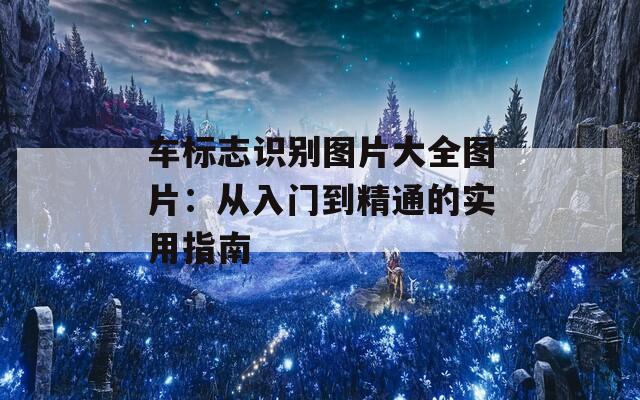 车标志识别图片大全图片：从入门到精通的实用指南