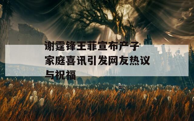 谢霆锋王菲宣布产子 家庭喜讯引发网友热议与祝福