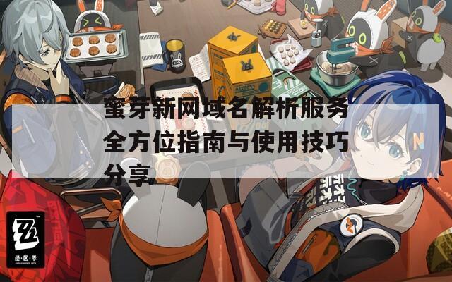 蜜芽新网域名解析服务全方位指南与使用技巧分享