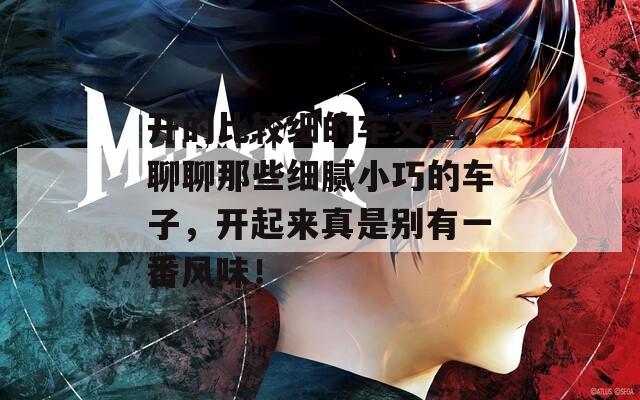 开的比较细的车文章，聊聊那些细腻小巧的车子，开起来真是别有一番风味！