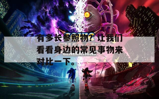 有多长参照物？让我们看看身边的常见事物来对比一下。