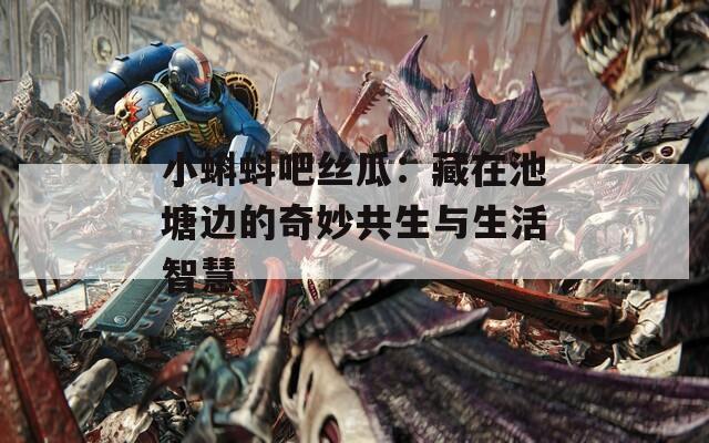 小蝌蚪吧丝瓜：藏在池塘边的奇妙共生与生活智慧