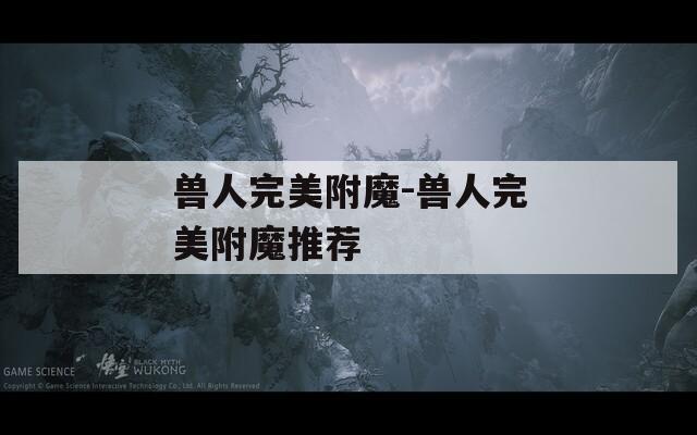 兽人完美附魔-兽人完美附魔推荐