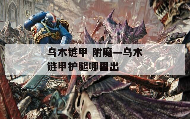 乌木链甲 附魔—乌木链甲护腿哪里出