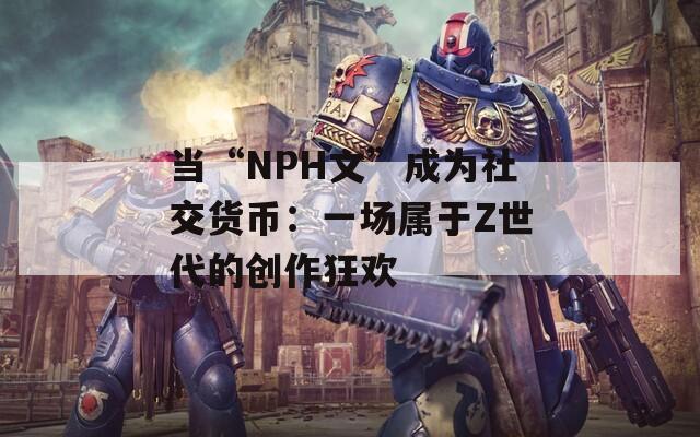当“NPH文”成为社交货币：一场属于Z世代的创作狂欢