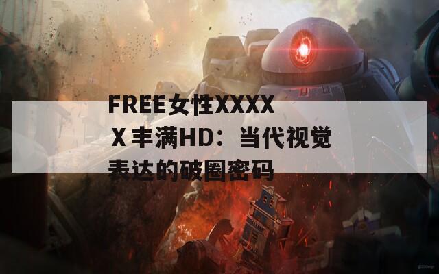 FREE女性XXXXⅩ丰满HD：当代视觉表达的破圈密码