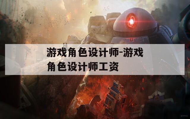 游戏角色设计师-游戏角色设计师工资